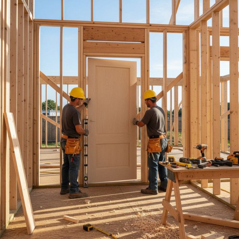 Maple Door Installation