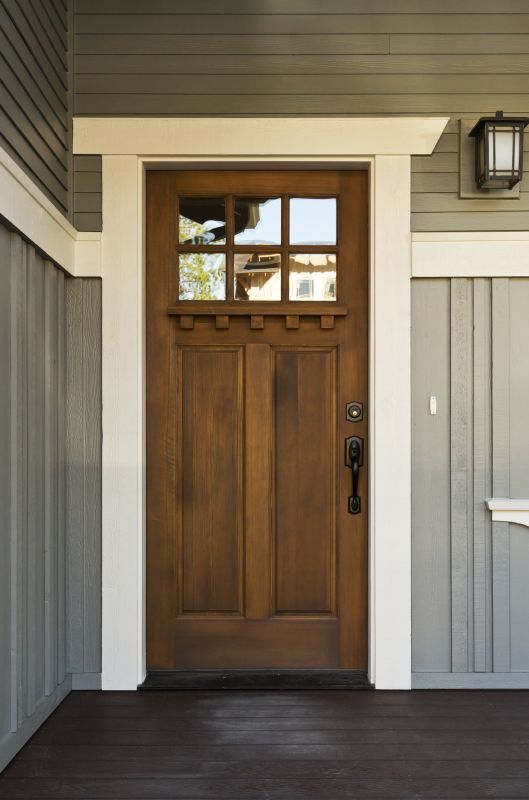 Oak Door Installation